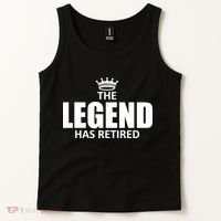The Legend Has Retired Crown Tank Top thumb 2