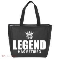 The Legend Has Retired Crown Tote Bag thumb 0