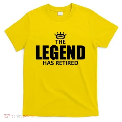 The Legend Has Retired Crown T-Shirt