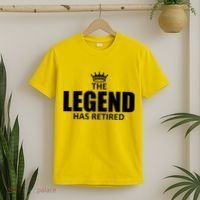 The Legend Has Retired Crown T-Shirt thumb 2
