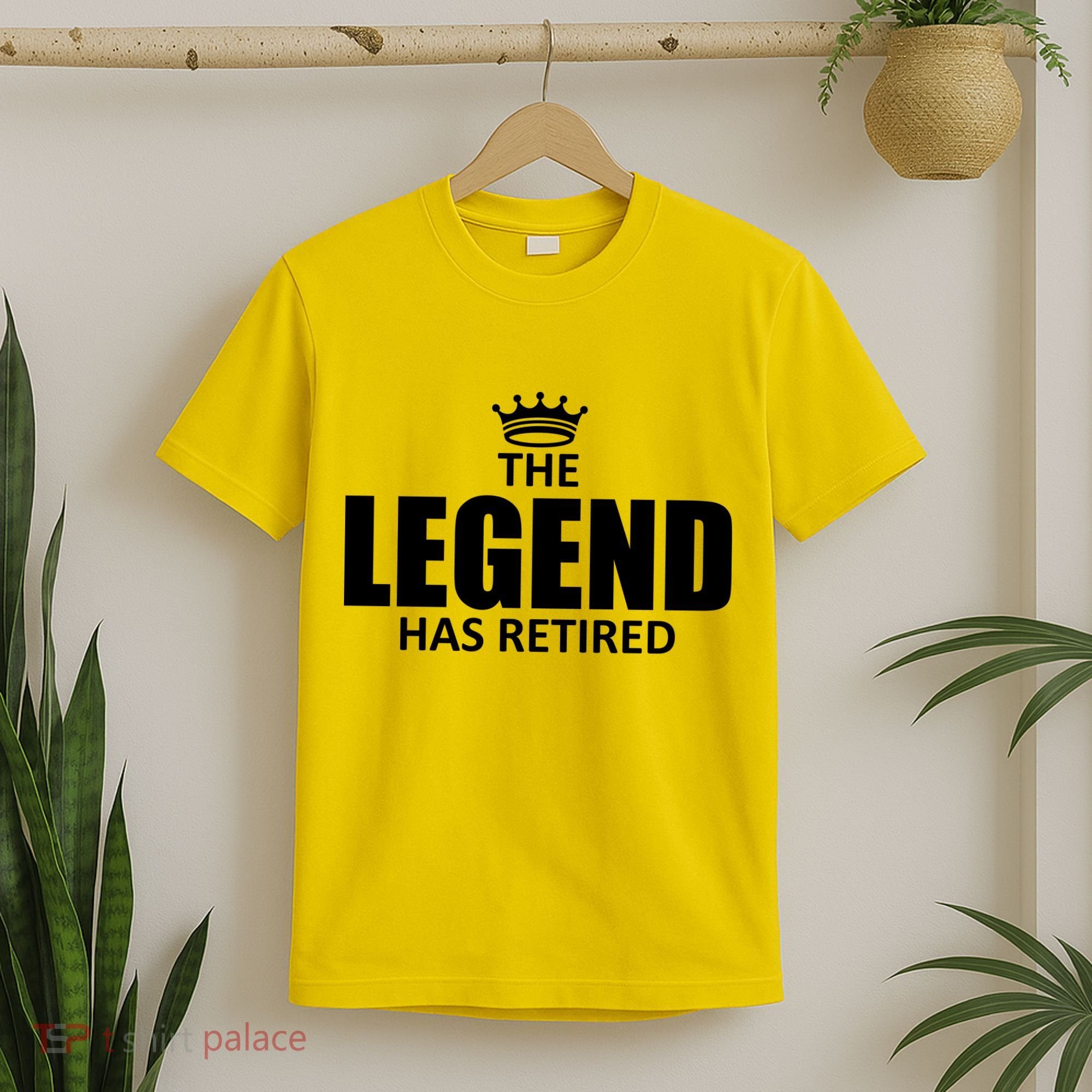 The Legend Has Retired Crown T-Shirt