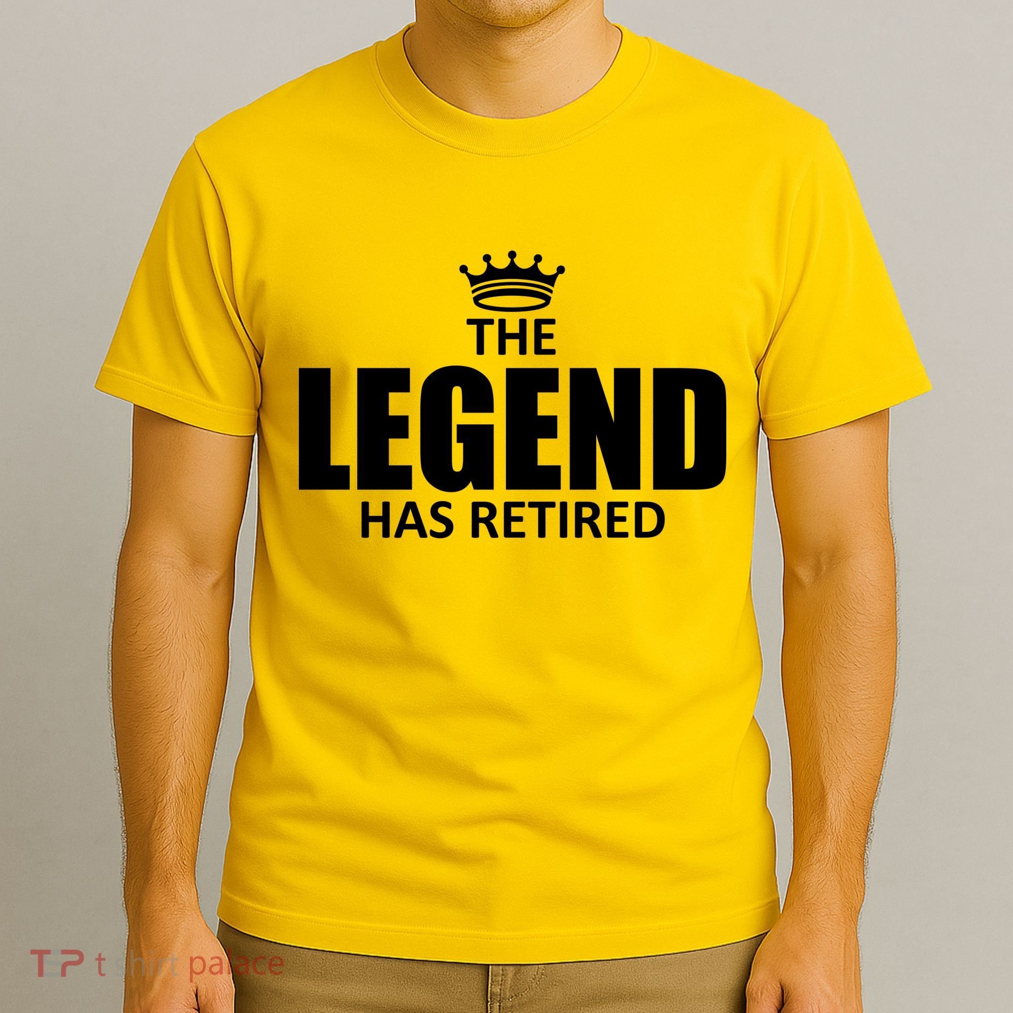 The Legend Has Retired Crown T-Shirt