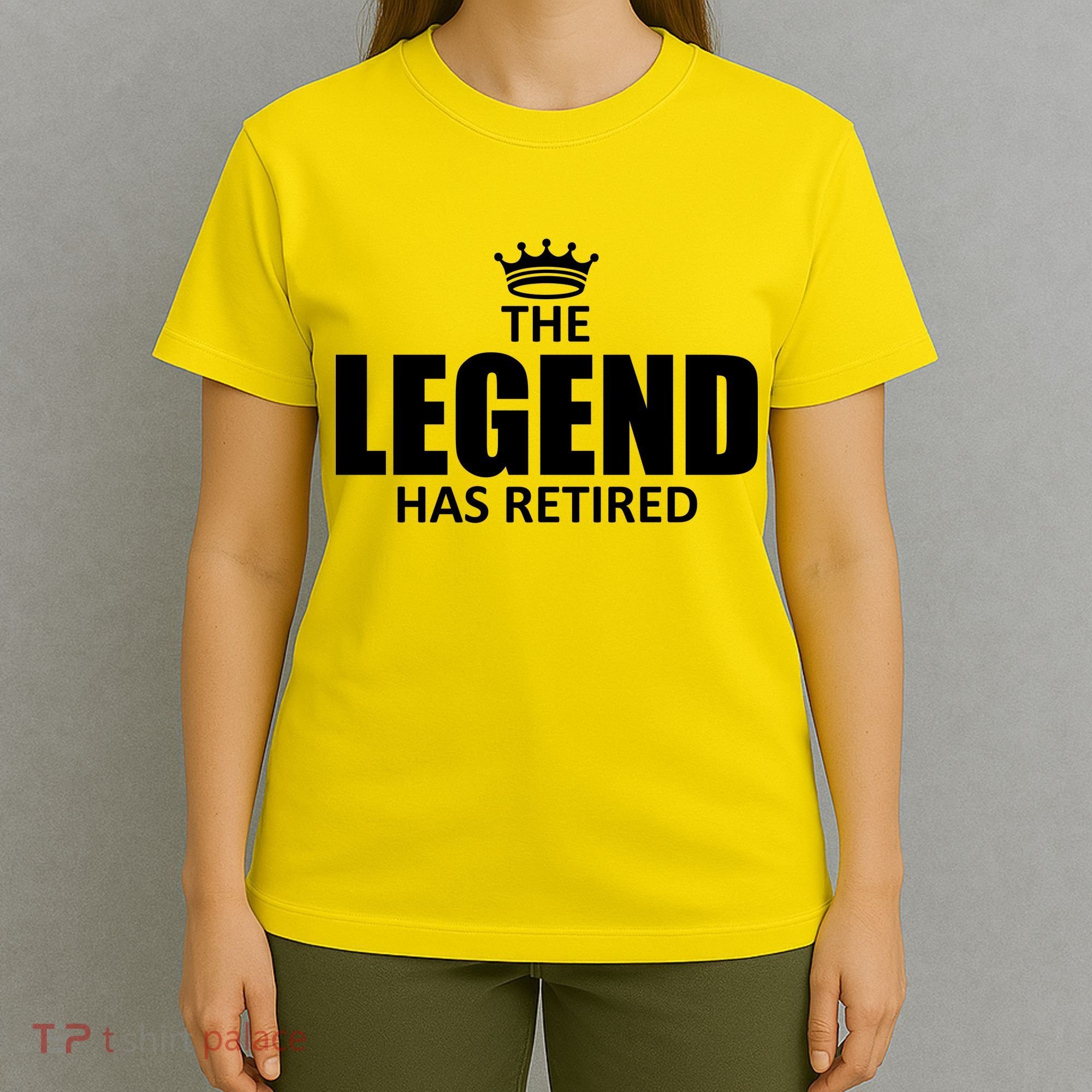 The Legend Has Retired Crown T-Shirt
