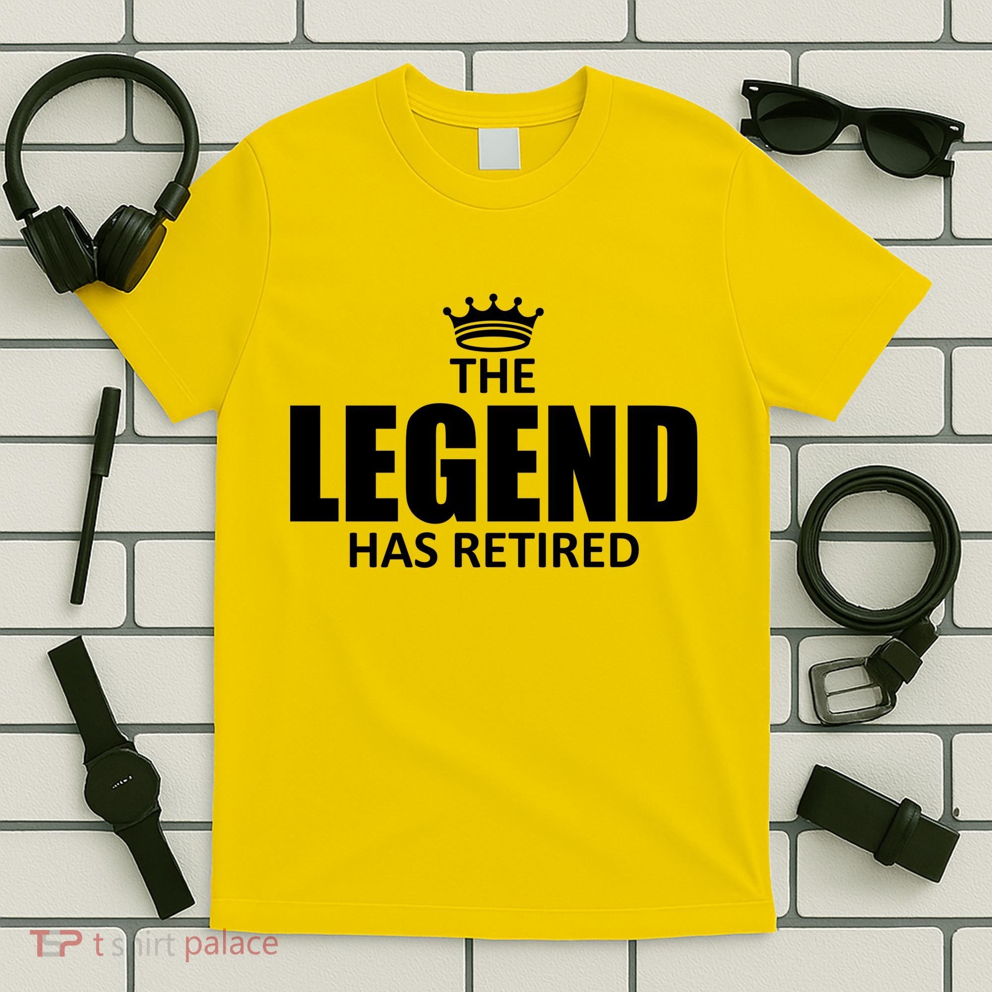The Legend Has Retired Crown T-Shirt
