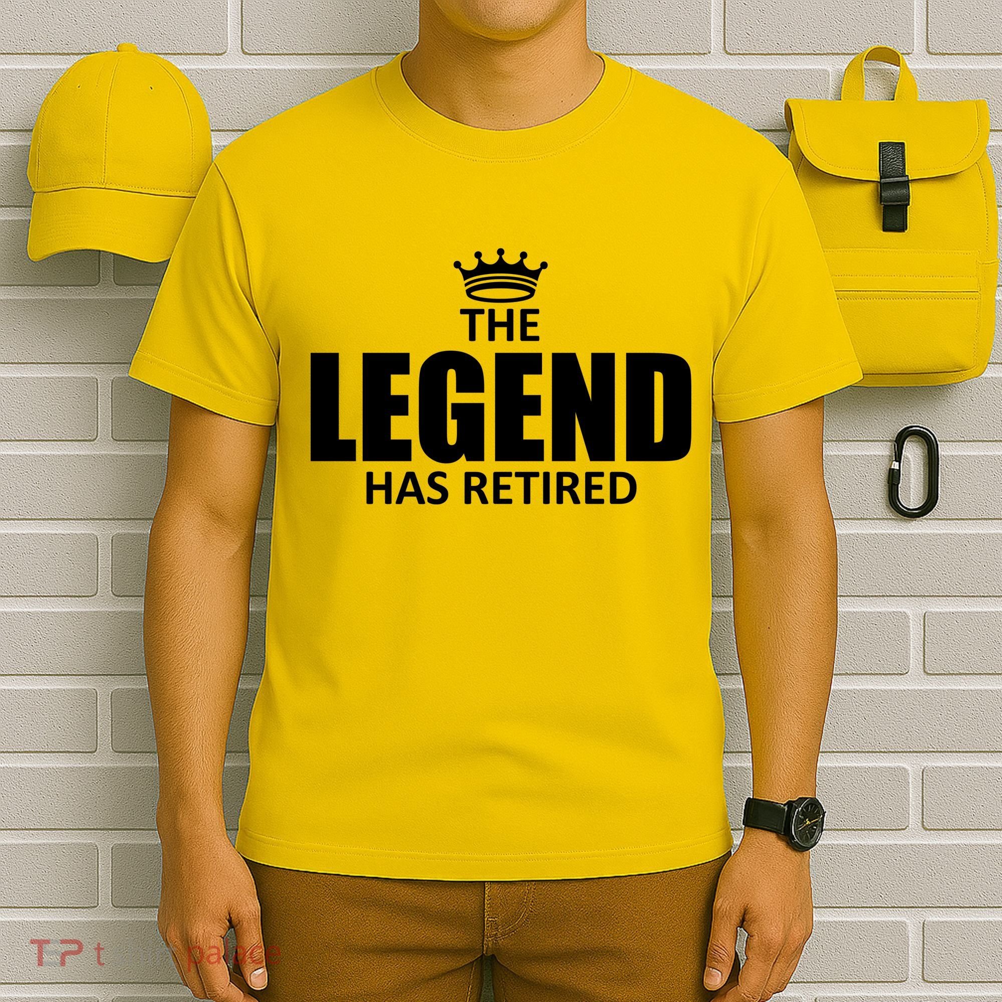 The Legend Has Retired Crown T-Shirt