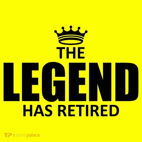 The Legend Has Retired Crown Baby Bodysuit