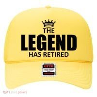 The Legend Has Retired Crown Hat thumb 0