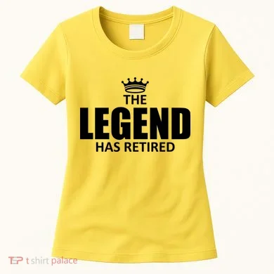 The Legend Has Retired Crown Women's T-Shirt