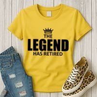The Legend Has Retired Crown Women's T-Shirt thumb 3