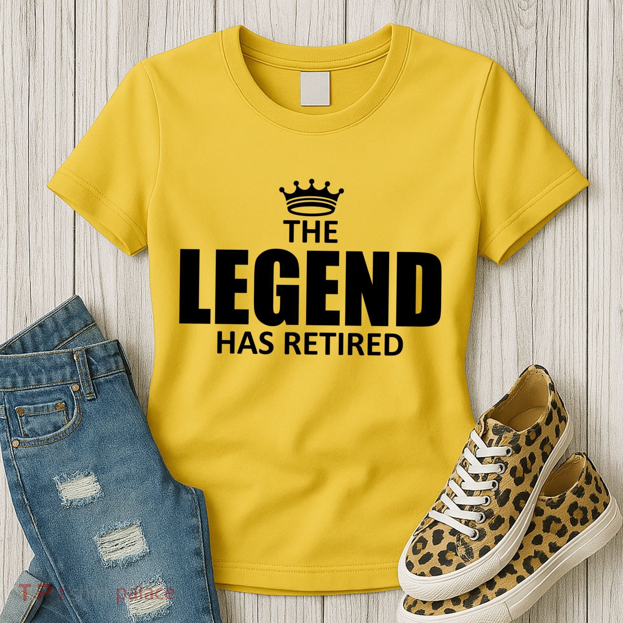 The Legend Has Retired Crown Women's T-Shirt