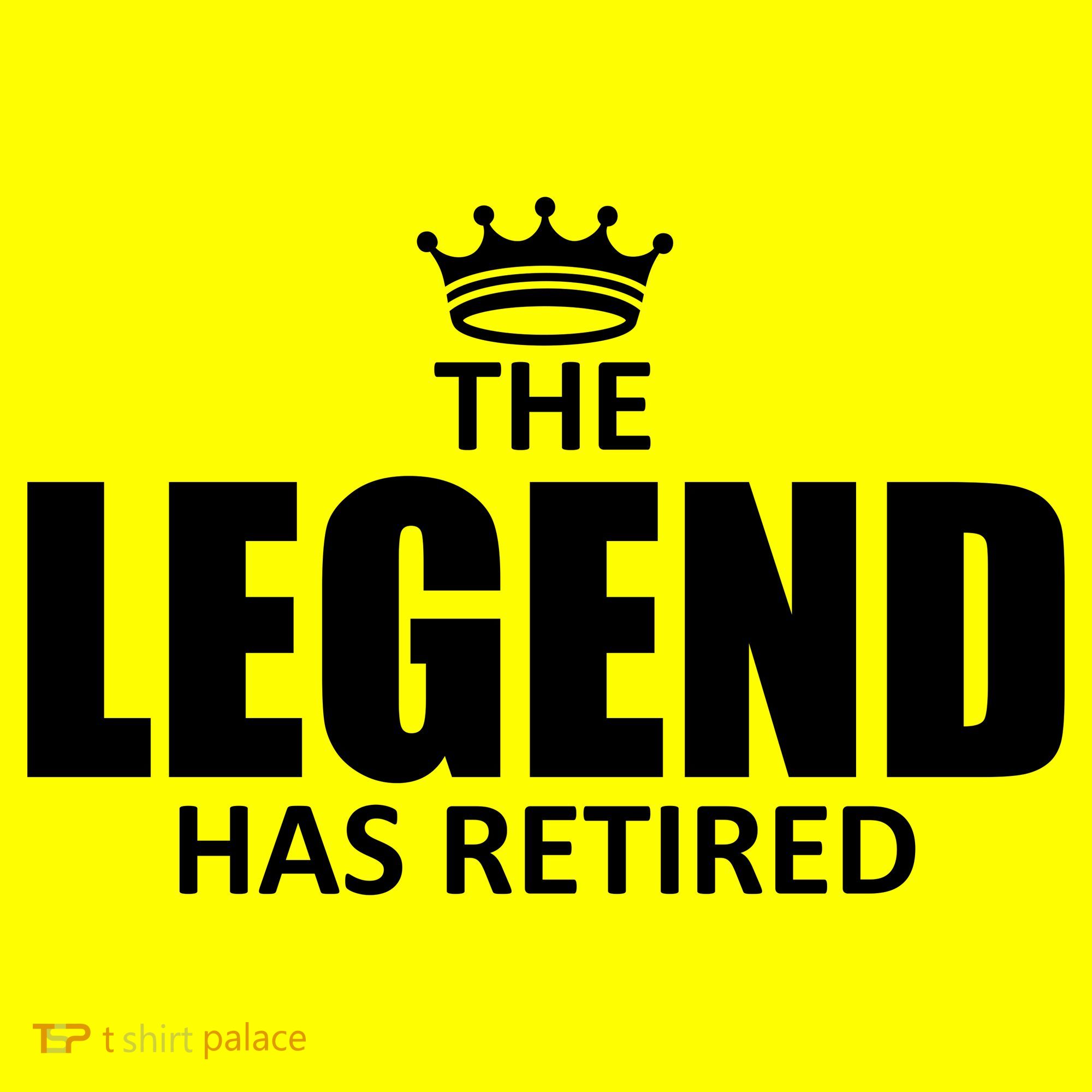 The Legend Has Retired Crown Women's T-Shirt
