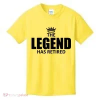 The Legend Has Retired Crown Kids T-Shirt thumb 0
