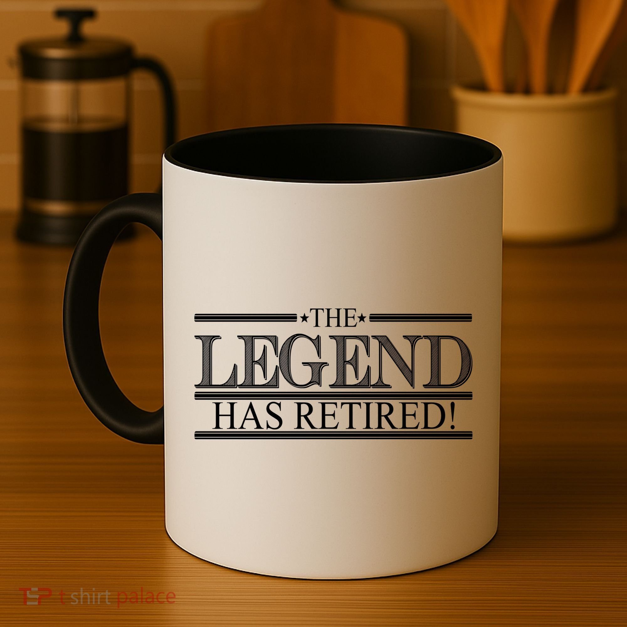 The Legend Has Retired! Funny Retirement  Coffee Mug
