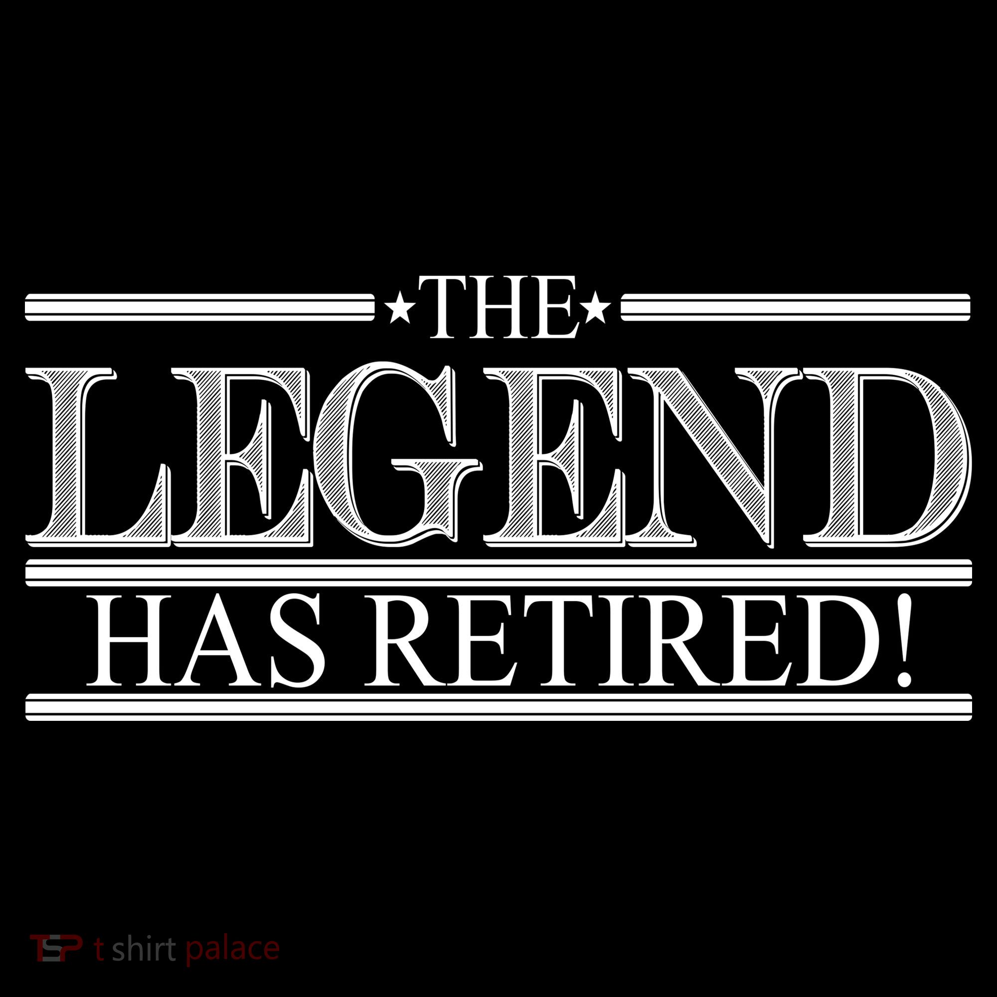The Legend Has Retired! Funny Retirement  Ornament