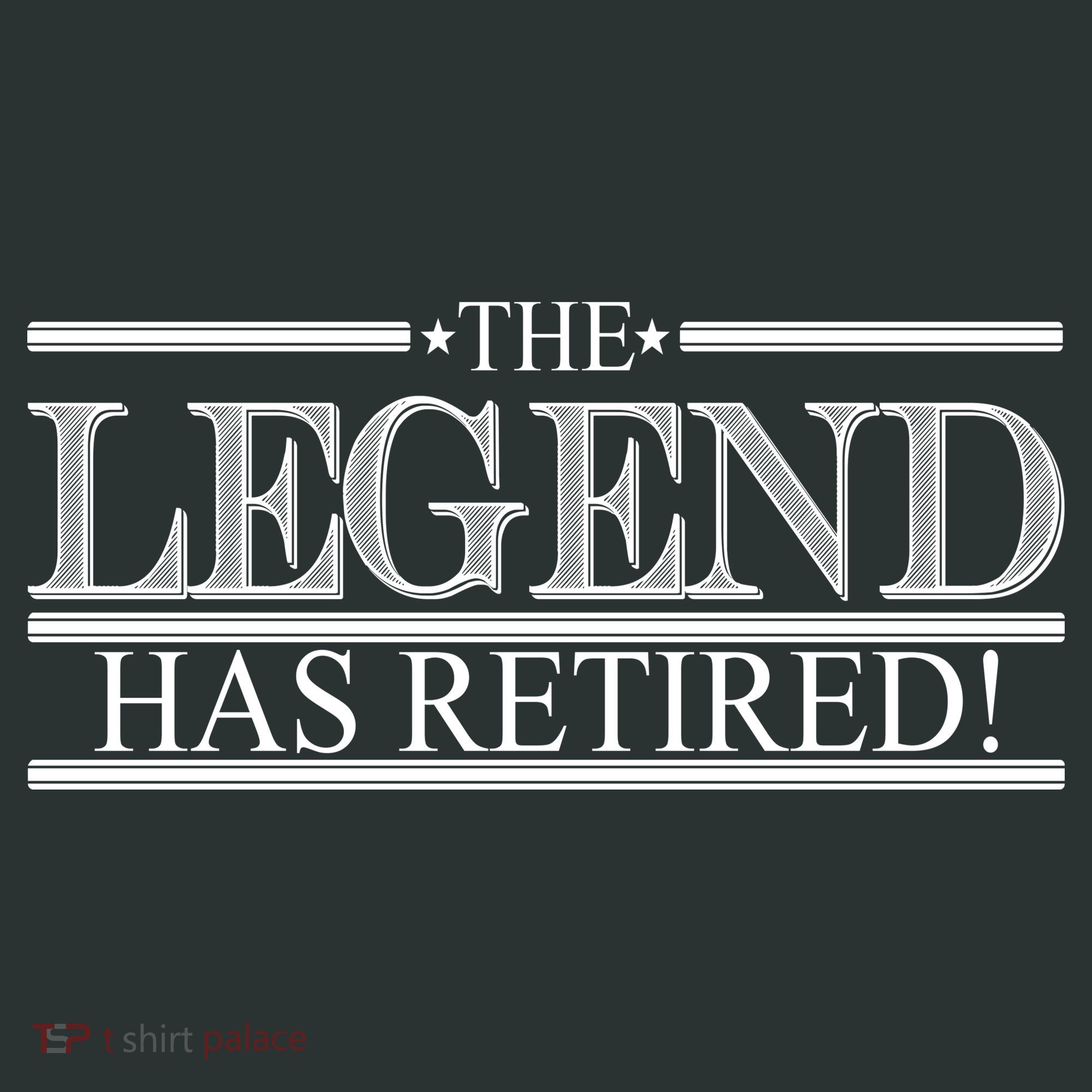The Legend Has Retired! Funny Retirement  Women's Long Sleeve Shirt