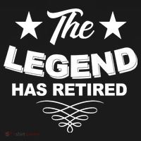 The Legend Has Retired Funny Retirement Gift Bucket Hat thumb 4