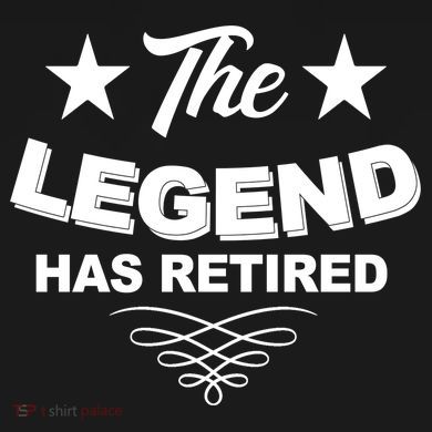 The Legend Has Retired Funny Retirement Gift Flat Bill Trucker Hat