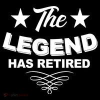 The Legend Has Retired Funny Retirement Gift Women's Hoodie thumb 2
