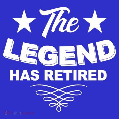The Legend Has Retired Funny Retirement Gift Long Sleeve Shirt