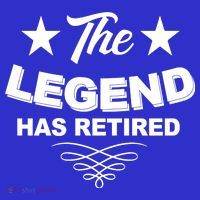 The Legend Has Retired Funny Retirement Gift Apron thumb 3