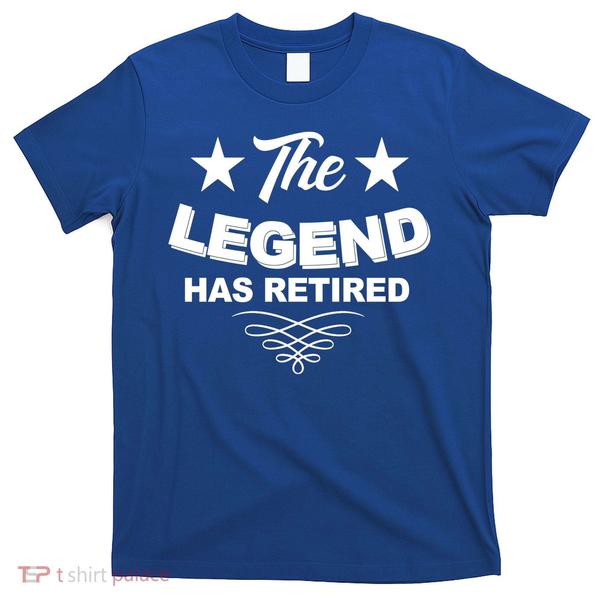 The Legend Has Retired Funny Retirement Gift T-Shirt