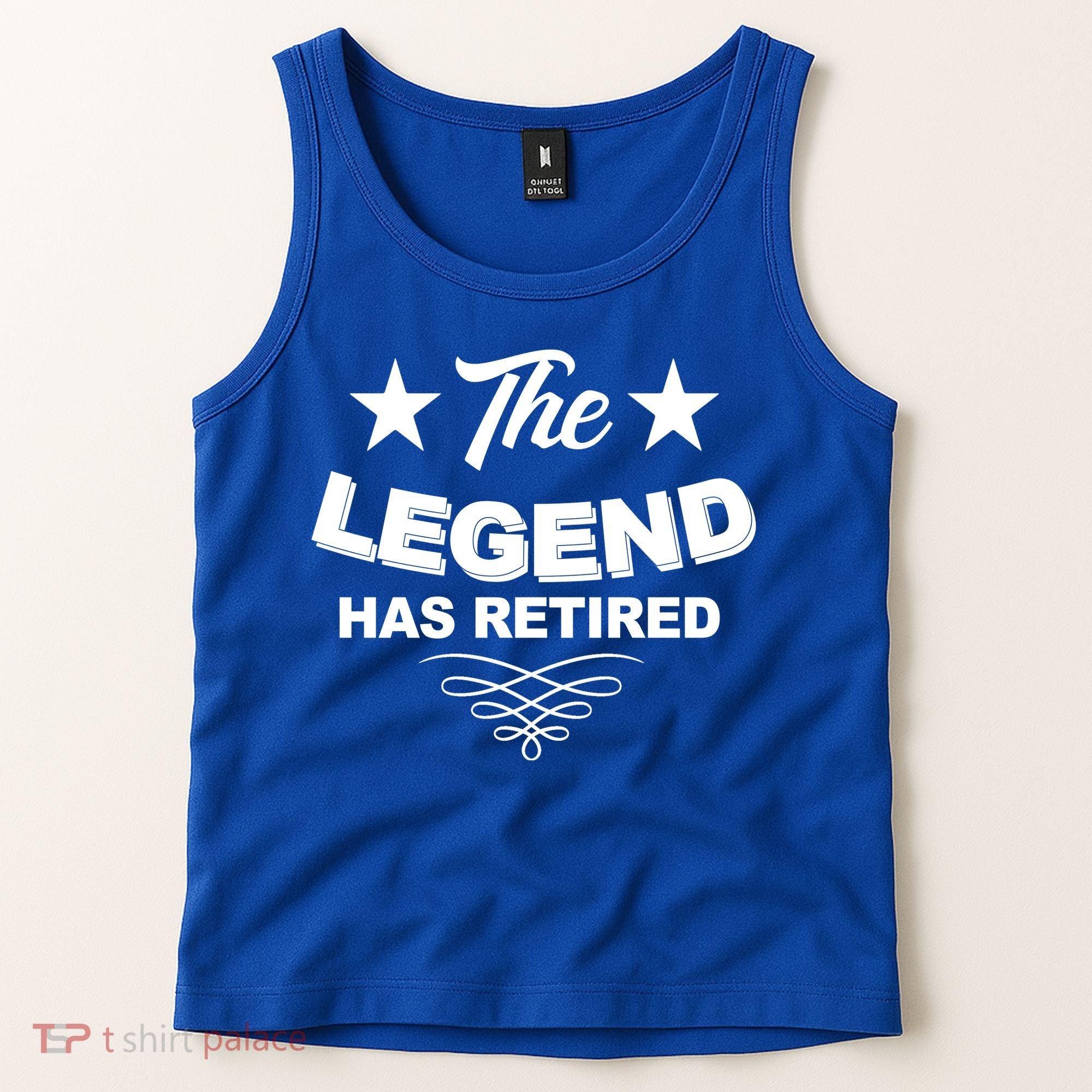The Legend Has Retired Funny Retirement Gift Tank Top