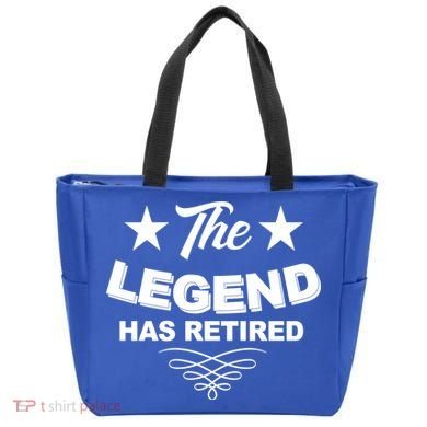 The Legend Has Retired Funny Retirement Gift Tote Bag