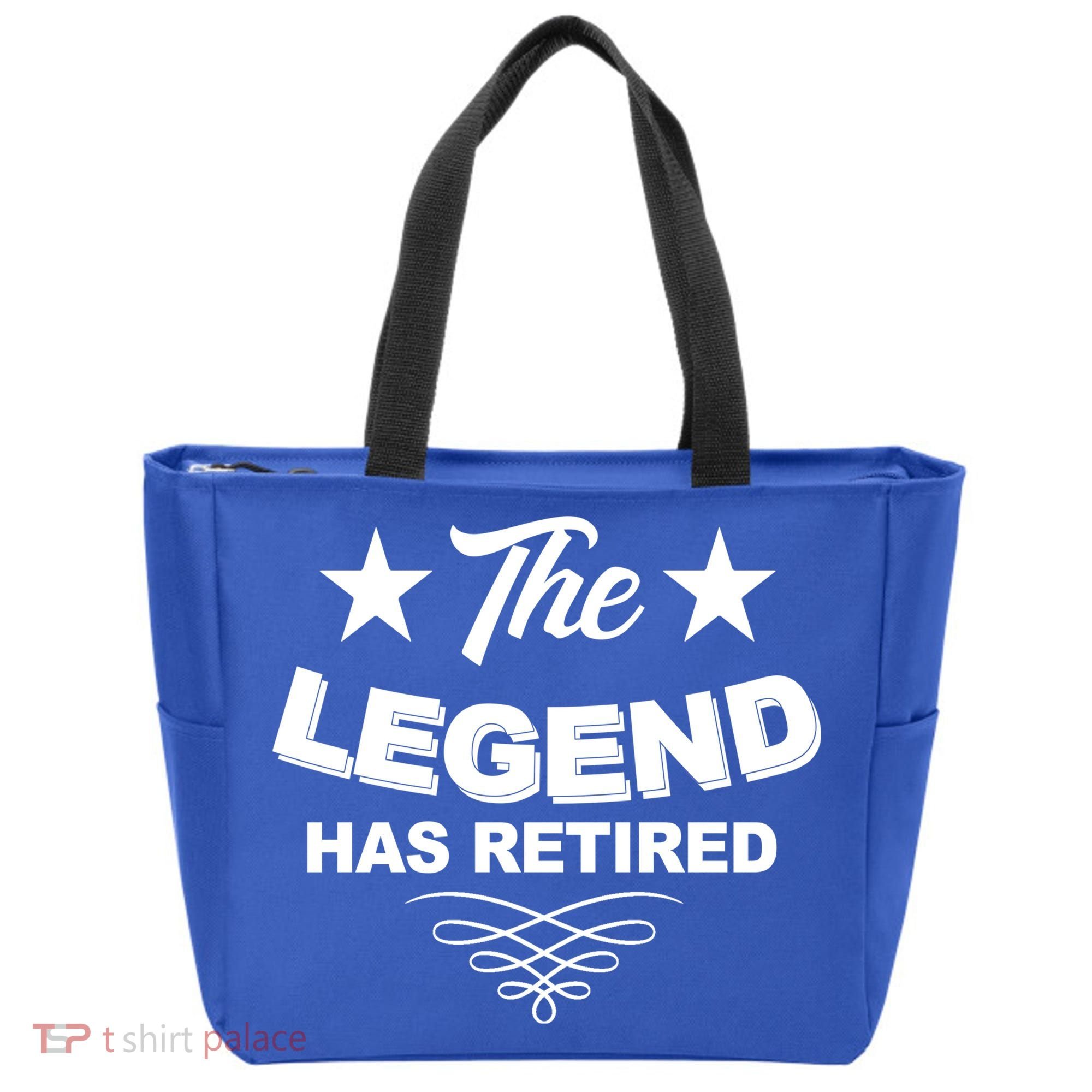 The Legend Has Retired Funny Retirement Gift Tote Bag