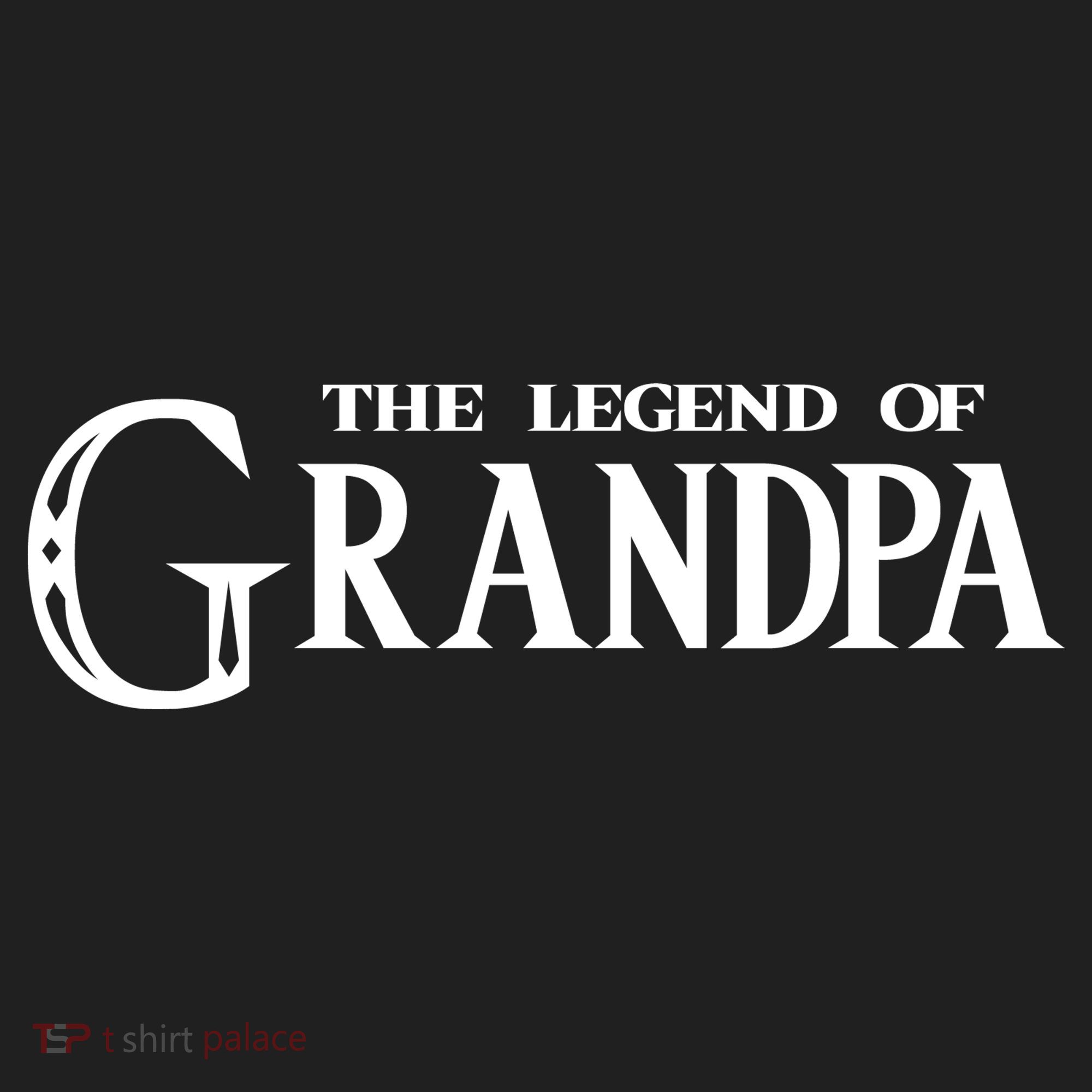 The Legend Of Grandpa Golf Towel