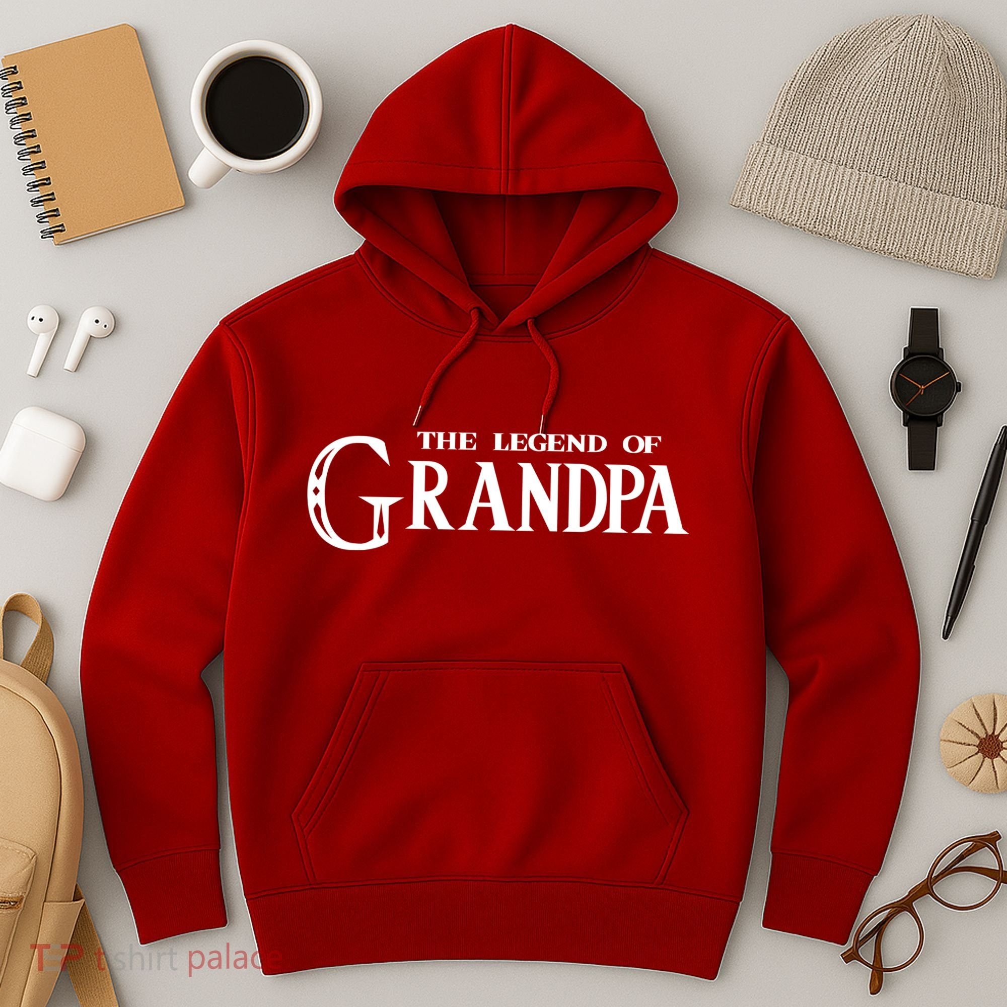The Legend Of Grandpa Hoodie