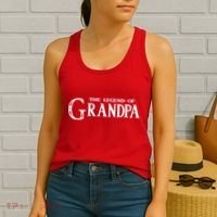 The Legend Of Grandpa Women's Tank Top thumb 2