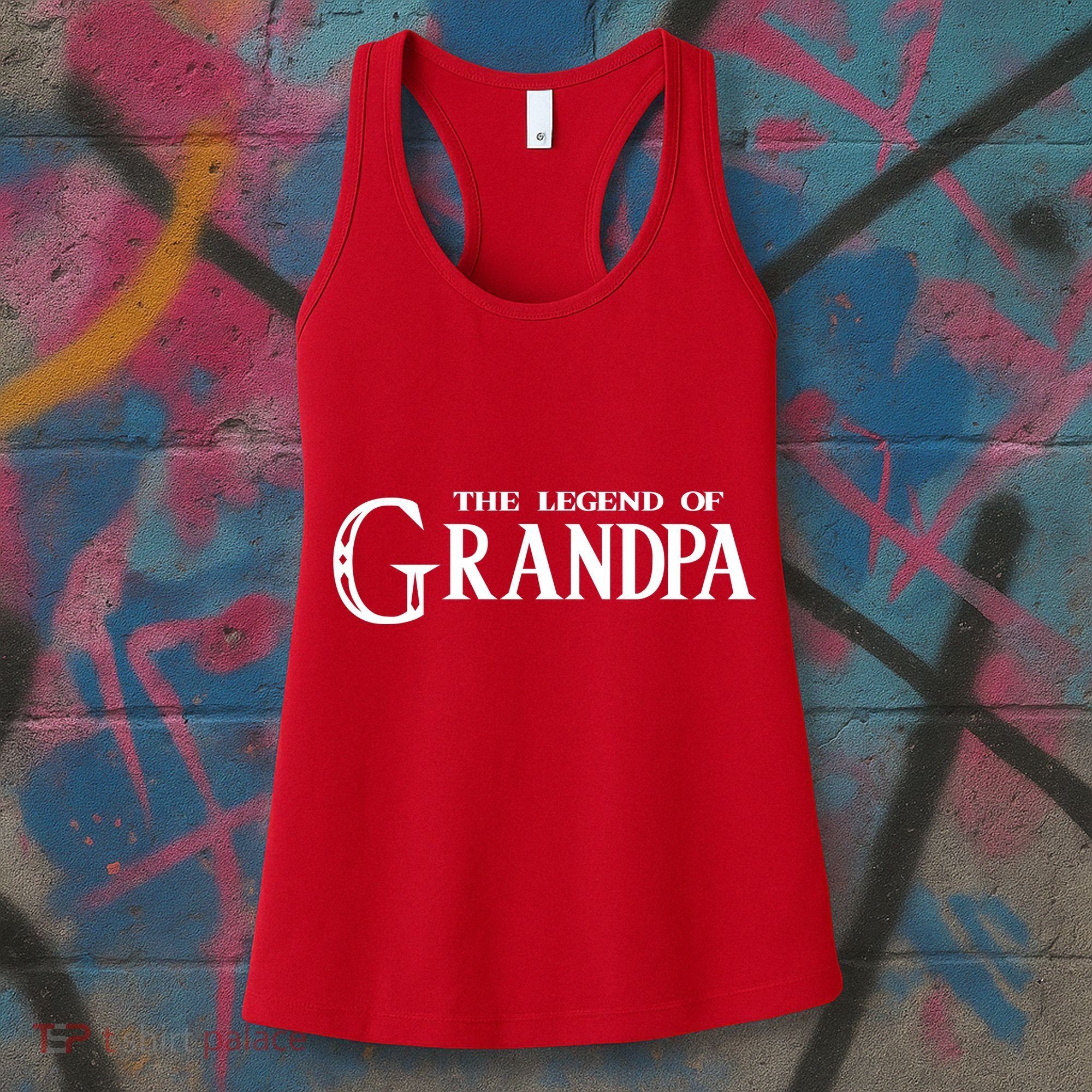 The Legend Of Grandpa Women's Tank Top
