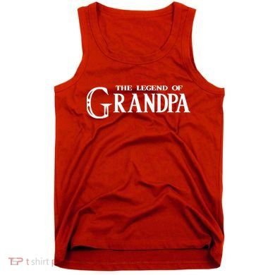 The Legend Of Grandpa Tank Top