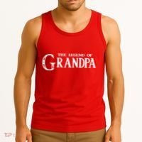 The Legend Of Grandpa Tank Top thumb 3