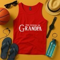 The Legend Of Grandpa Tank Top thumb 4