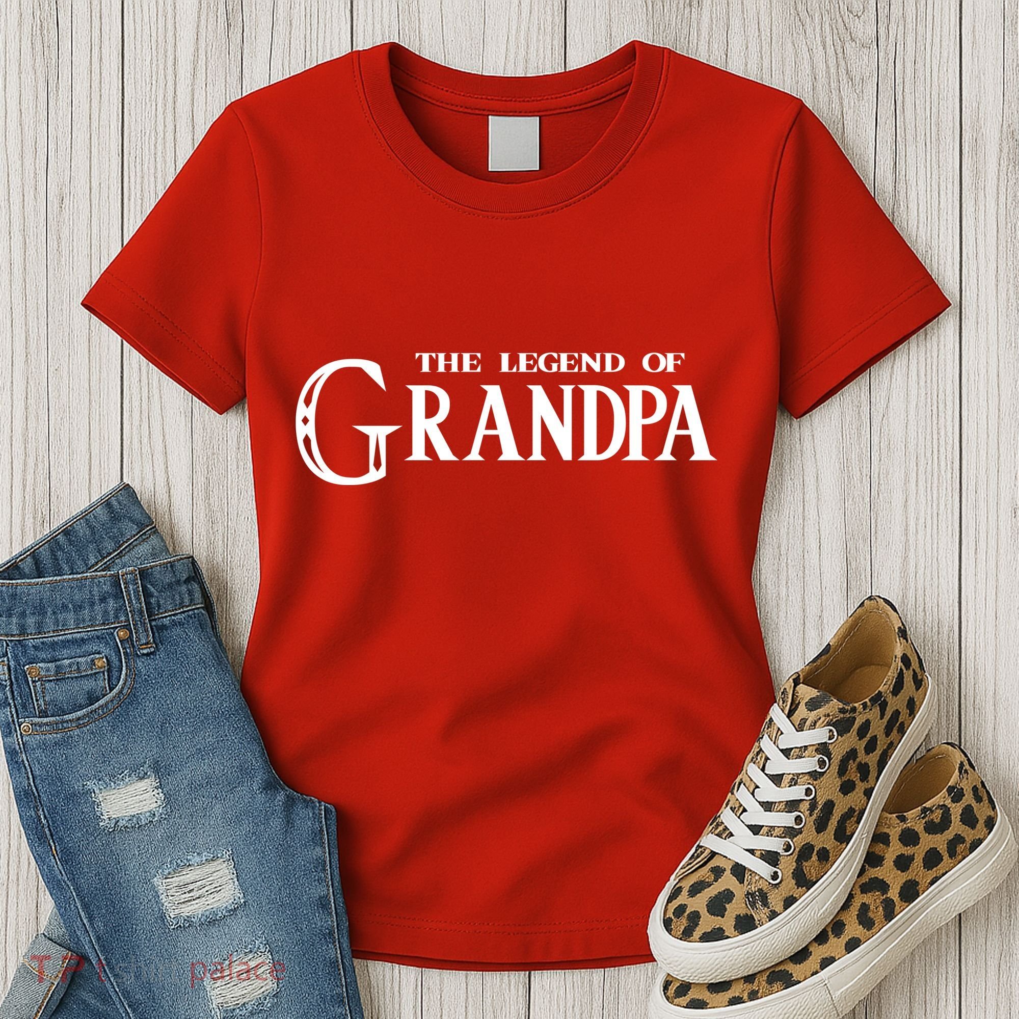 The Legend Of Grandpa Women's T-Shirt