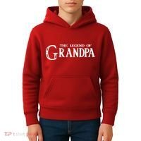 The Legend Of Grandpa Kids Hoodie thumb 4