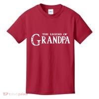 The Legend Of Grandpa Kids T-Shirt thumb 0