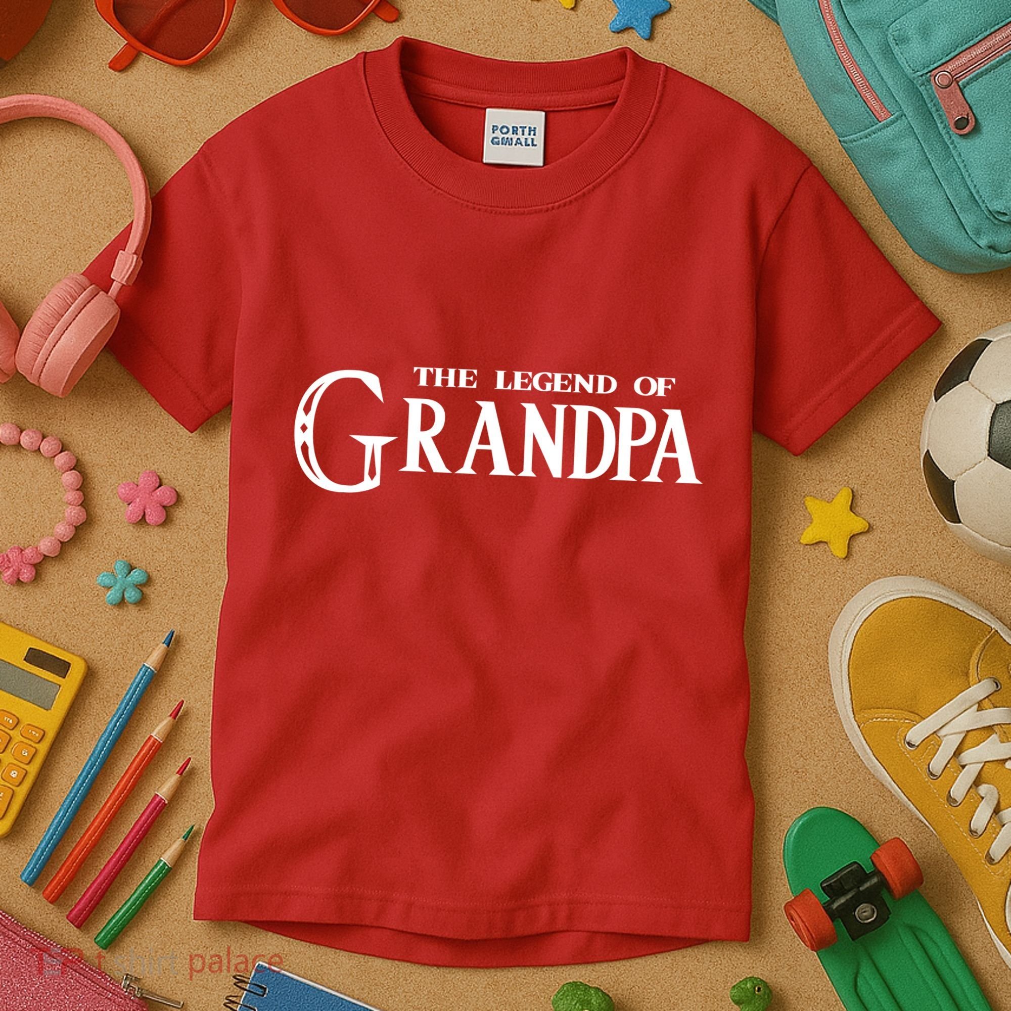 The Legend Of Grandpa Kids T-Shirt