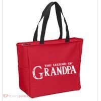 The Legend Of Grandpa Tote Bag thumb 2