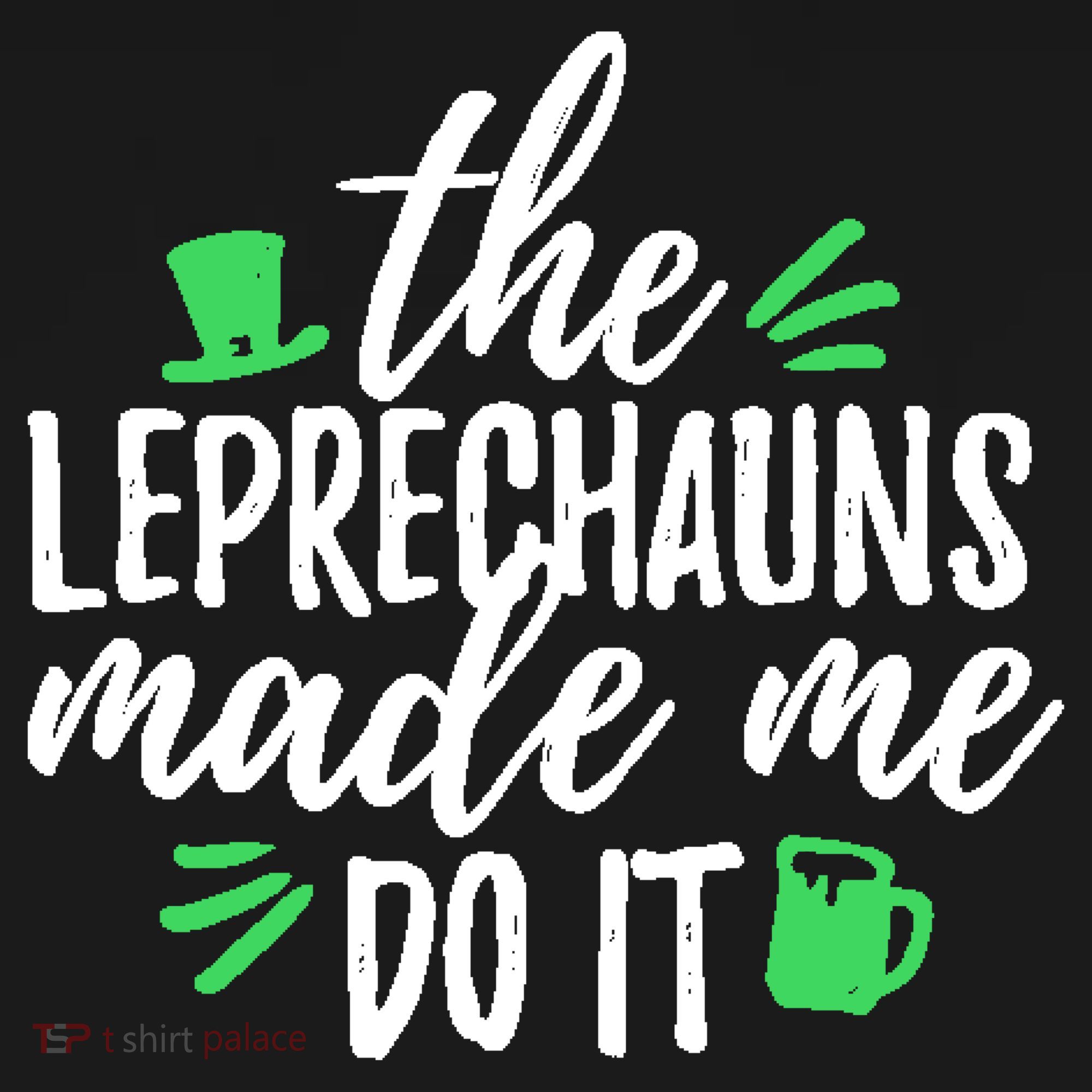 The Leprechauns Made Me Do It Funny Backpack