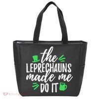 The Leprechauns Made Me Do It Funny Tote Bag thumb 0