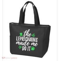 The Leprechauns Made Me Do It Funny Tote Bag thumb 3