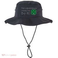 The Leprechauns Made Me Do It Funny Irish Bucket Hat thumb 0