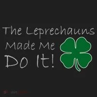 The Leprechauns Made Me Do It Funny Irish Beanie thumb 2