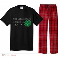 The Leprechauns Made Me Do It Funny Irish Pajama Set thumb 0
