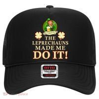 The Leprechauns Made Me Do It Funny Irish St Patrick's Day Hat thumb 0