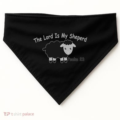 The Lord Is My Shepherd USA-Made Doggie Bandana