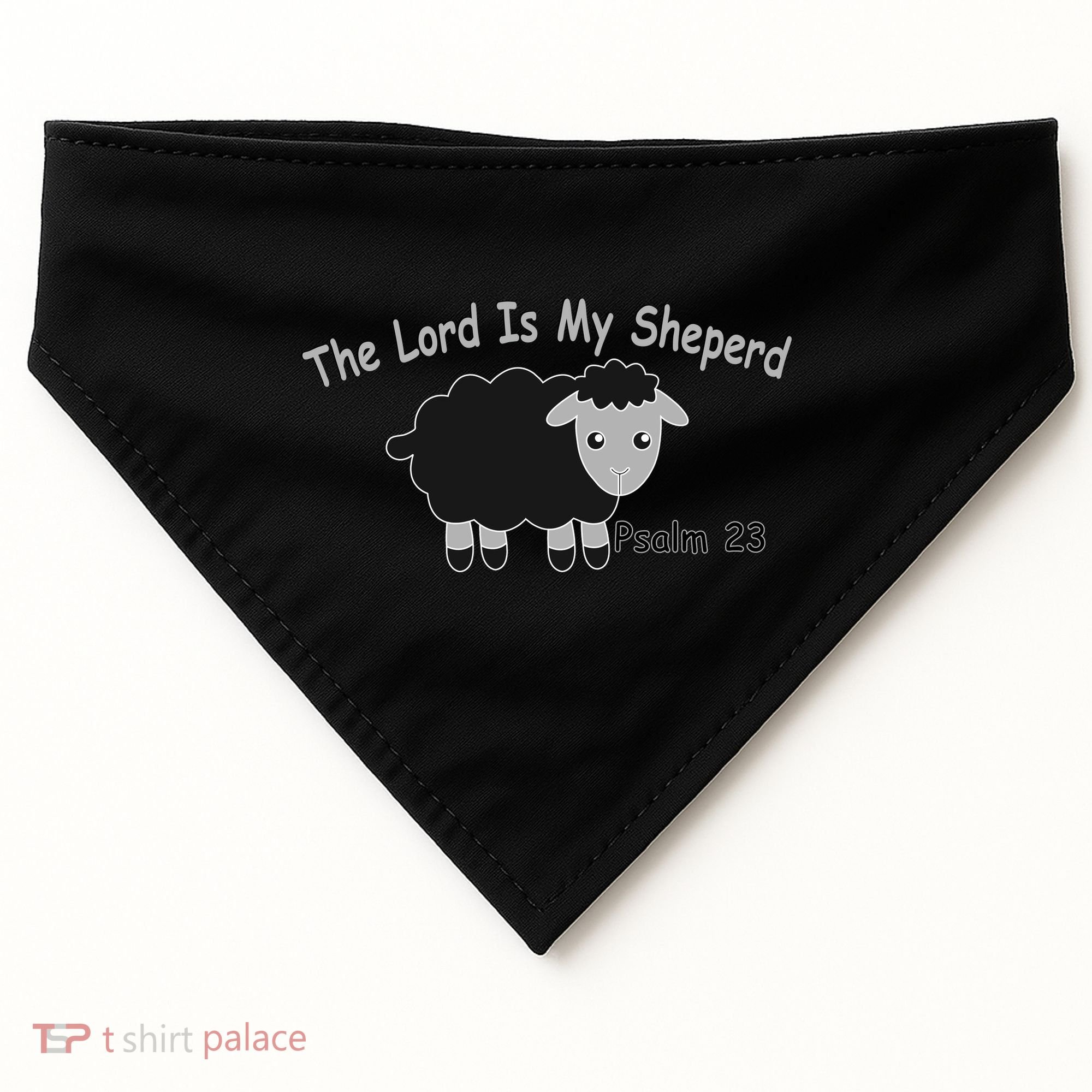 The Lord Is My Shepherd USA-Made Doggie Bandana