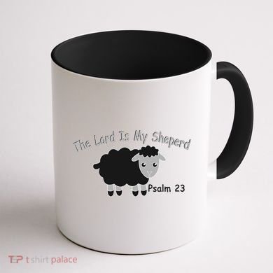 The Lord Is My Shepherd Coffee Mug back